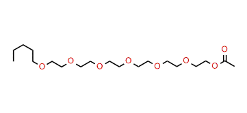 3,6,9,12,15,18-Hexaoxatricosyl acetate